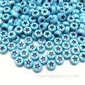 4*7mm colored cheap acrylic aquabeads star beads